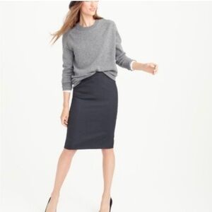 Banana republic factory , dark gray wool pencil skirt, size 2